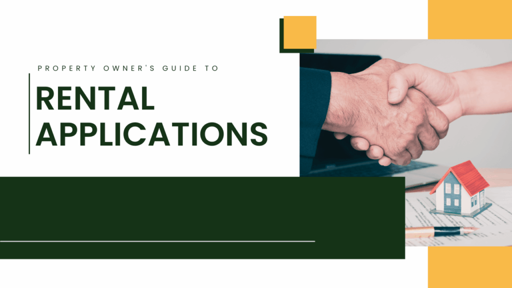 Property Owner's Guide to Rental Applications - Article Banner