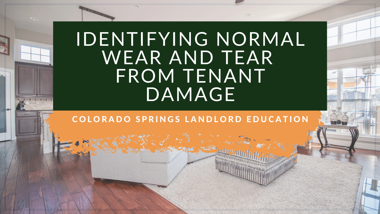 Identifying Normal Wear and Tear from Tenant Damage | Colorado Springs Landlord Education