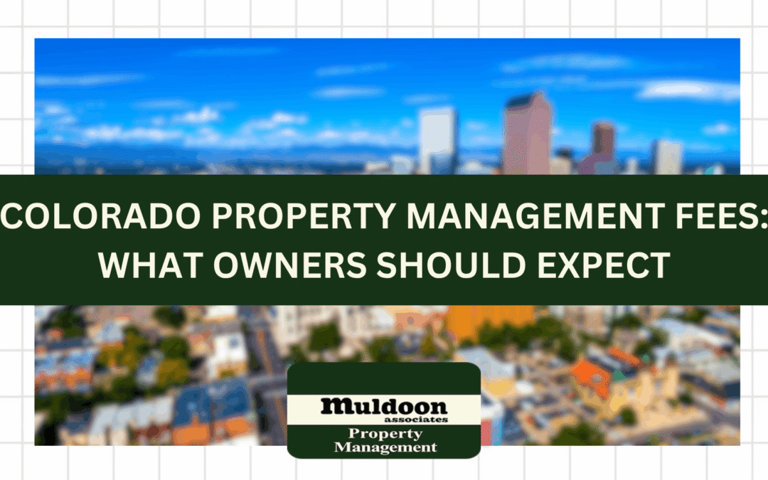 Colorado Property Management Fees: What Owners Should Expect