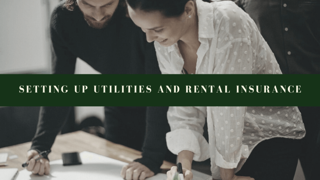 Setting Up Utilities and Rental Insurance - article banner