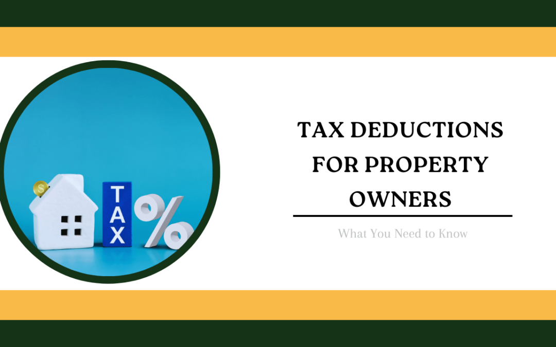 Tax Deductions for Colorado Springs Property Owners: What You Need to Know