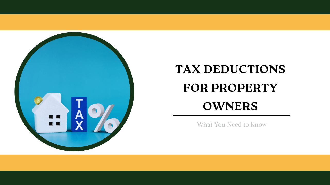 Tax Deductions for Colorado Springs Property Owners: What You Need to Know